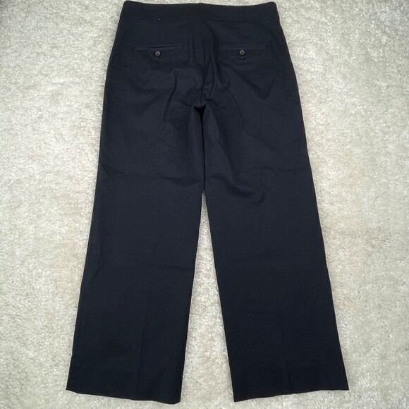 J. Crew Patio Cropped Pant Navy blue NEW - Picture 3 of 8